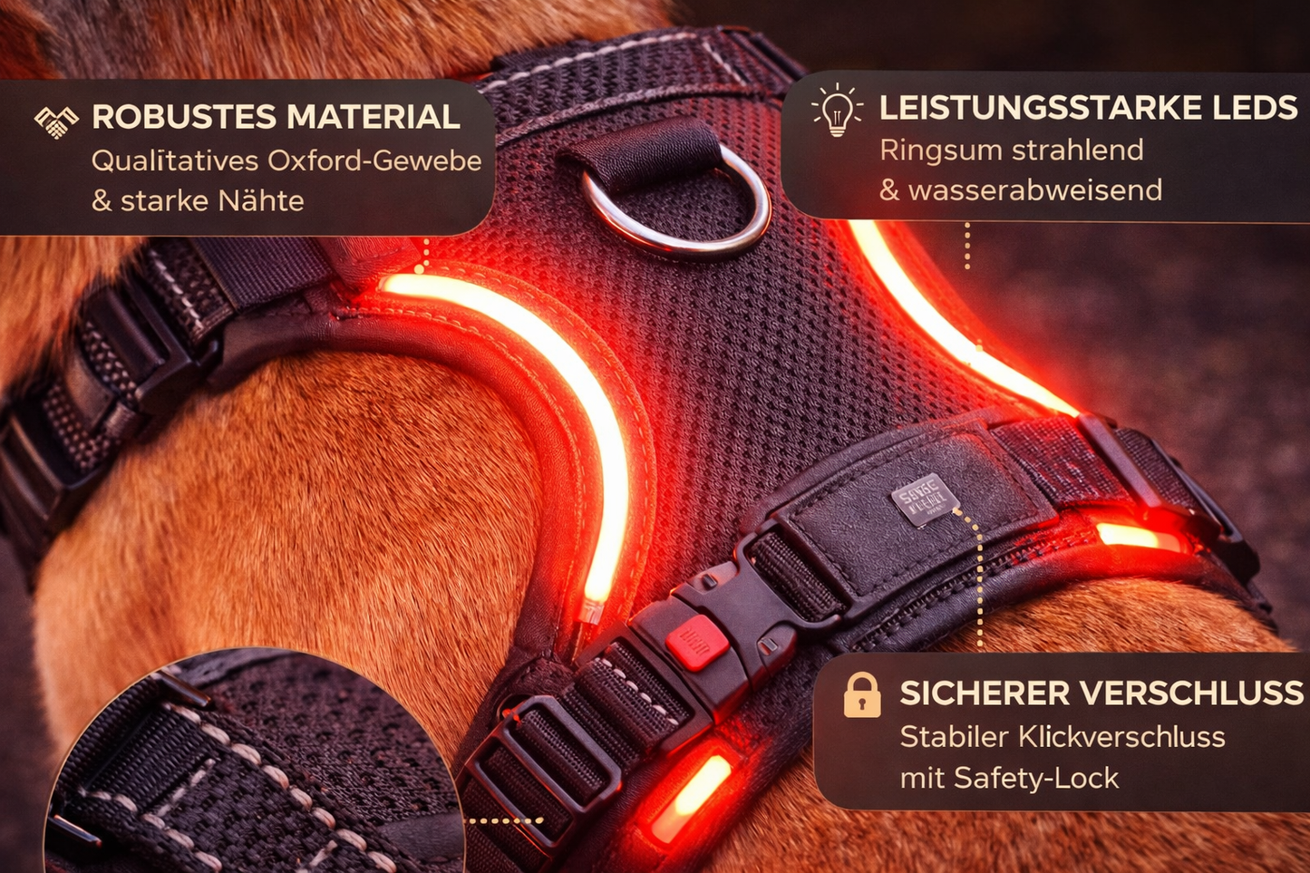 LED Sicherheitsgeschirr