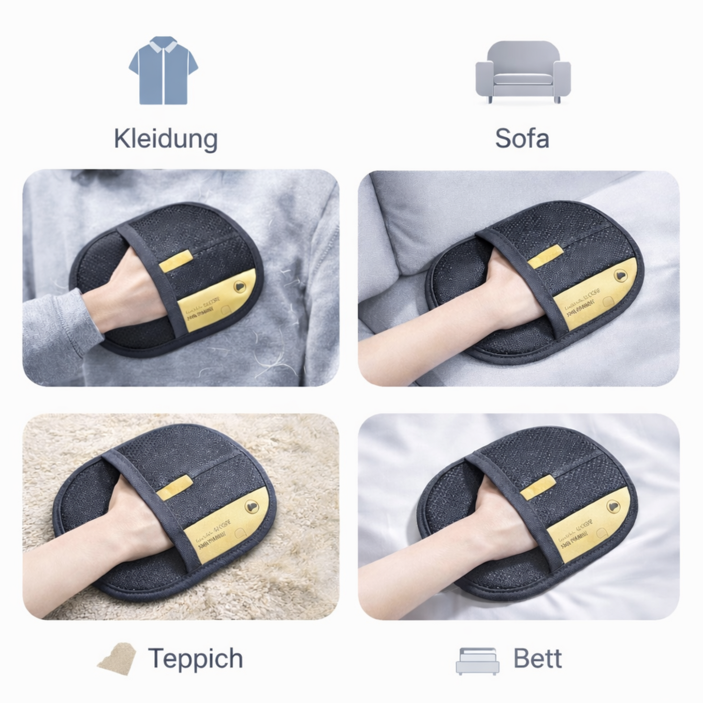 Fellpflege Handschuhe