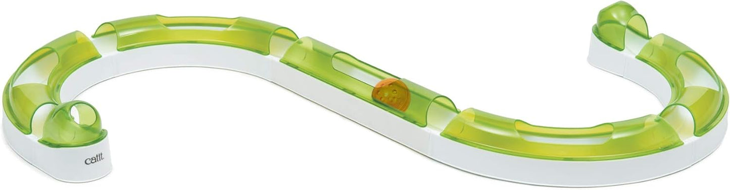 Catit Spielschiene - Interaktives Spielzeug für Katzen aller Größen mit unendlichen Spielmöglichkeiten